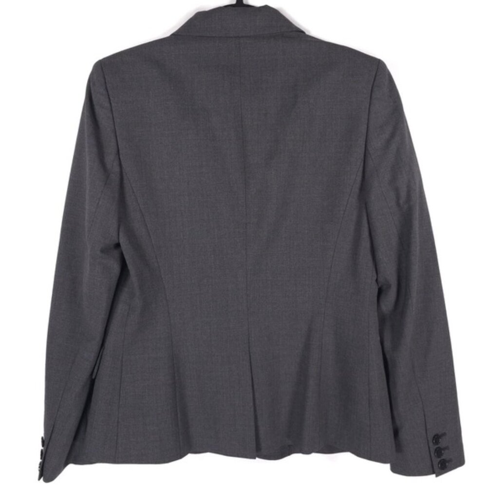 Theory Wool Blend 1 Button Blazer 3 Button Cuffs … - image 3